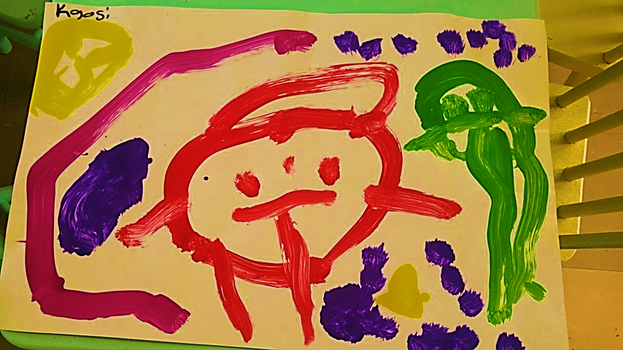 Encouraging self-expression with free painting for young children